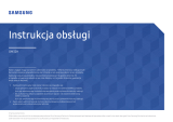 Samsung OM32H Instrukcja obsługi