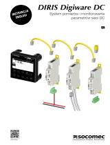 Socomec DIRIS Digiware D and C Instrukcja obsługi