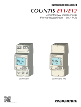 Socomec COUNTIS E1x Instrukcja obsługi