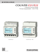 Socomec COUNTIS E2x Instrukcja obsługi