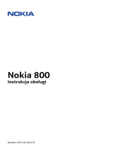 Nokia 800 instrukcja