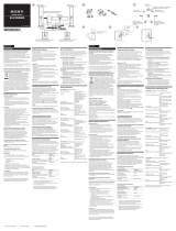 Sony SS-FCR4000//BM Instrukcja obsługi