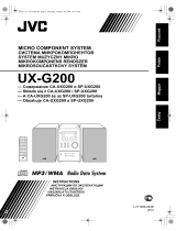 JVC UX-G200 EV Instrukcja obsługi