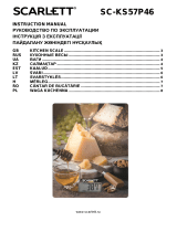 Scarlett SC-KS57P46 Instrukcja obsługi