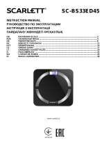 Scarlett SC-BS33ED45 Instrukcja obsługi
