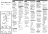 Sony ICF-SW11 Instrukcja obsługi