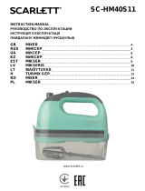 Scarlett SC-HM40S11 Instrukcja obsługi