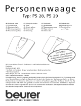 Beurer PS 29 Instrukcja obsługi