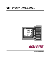 ACU-RITE VUE Instrukcja obsługi