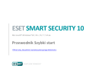 ESET SMART SECURITY Skrócona instrukcja obsługi