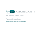 ESET Cyber Security for macOS Skrócona instrukcja obsługi