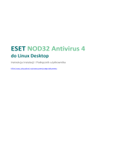 ESET NOD32 Antivirus for Linux Desktop instrukcja