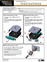 SignaMax Pre-Terminated Fiber Optic Cassettes Instrukcja obsługi