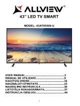 Allview Smart TV 43" / 43ATS5500-U Instrukcja obsługi