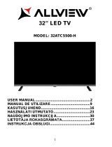 Allview TV 32ATC5500-H Instrukcja obsługi