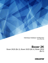 Christie Boxer 2K20 Installation Information