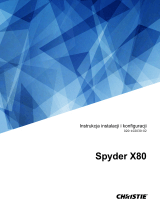 Christie Spyder X80 Installation Information