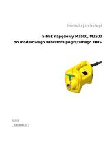 Wacker Neuson M1500/120 GB Instrukcja obsługi