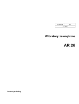Wacker Neuson AR 26/3/230 W Instrukcja obsługi