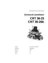 Wacker Neuson CRT36-26A Instrukcja obsługi