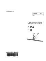 Wacker Neuson P31A Instrukcja obsługi