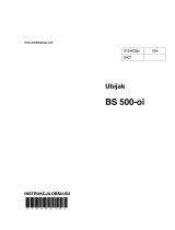 Wacker Neuson BS500-oi Instrukcja obsługi