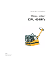 Wacker Neuson DPU 4045YE Instrukcja obsługi