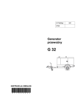 Wacker Neuson G32 Instrukcja obsługi