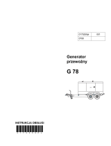 Wacker Neuson G32 Instrukcja obsługi