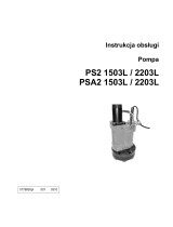 Wacker Neuson PSA22203L Instrukcja obsługi