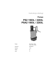 Wacker Neuson PSA22203L Instrukcja obsługi