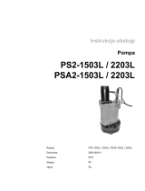 Wacker Neuson PSA22203L Instrukcja obsługi