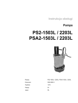 Wacker Neuson PSA22203L Instrukcja obsługi