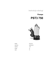 Wacker Neuson PST3750 Instrukcja obsługi