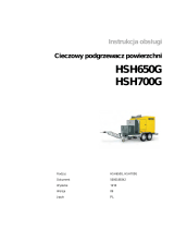 Wacker Neuson HSH700G Instrukcja obsługi