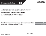 Omron HEM-7361T-EBK Instrukcja obsługi