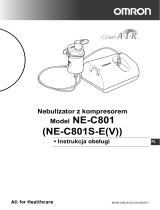 Omron Healthcare NE-C801S-E(V) Instrukcja obsługi