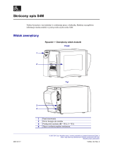 Zebra S4M instrukcja obsługi