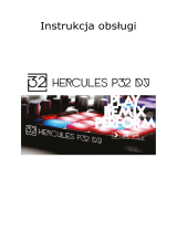 Hercules P32 DJ Instrukcja obsługi