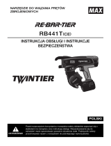 Max RB441T Instrukcja obsługi