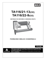 Max TA116A/22-9(CE) Instrukcja obsługi