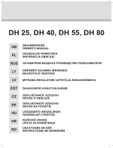 Master DH 25 40 55 80 Instrukcja obsługi