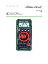 Gossen MetraWatt CP28 Calibrator Pack Instrukcja obsługi