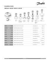 Danfoss AME 655/658 SU/658 SD/659 SD Instrukcja obsługi