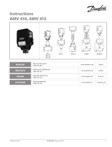 Danfoss AMV 410, AMV 413 Instrukcja obsługi