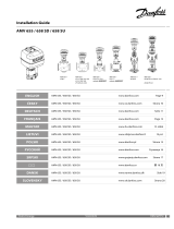 Danfoss AMV 655 / 658SD / 658SU Instrukcja obsługi