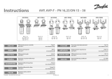 Danfoss AVP, AVP-F (Generation 2006) Instrukcja obsługi