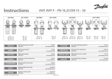 Danfoss AVP, AVP-F (Generation 2006) Instrukcja obsługi