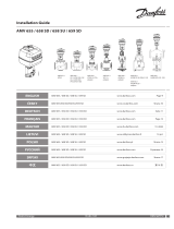 Danfoss AMV 655/658 SU/658 SD/659 SD Instrukcja obsługi