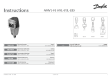 Danfoss AMV(-H) 610/613/633 Instrukcja obsługi